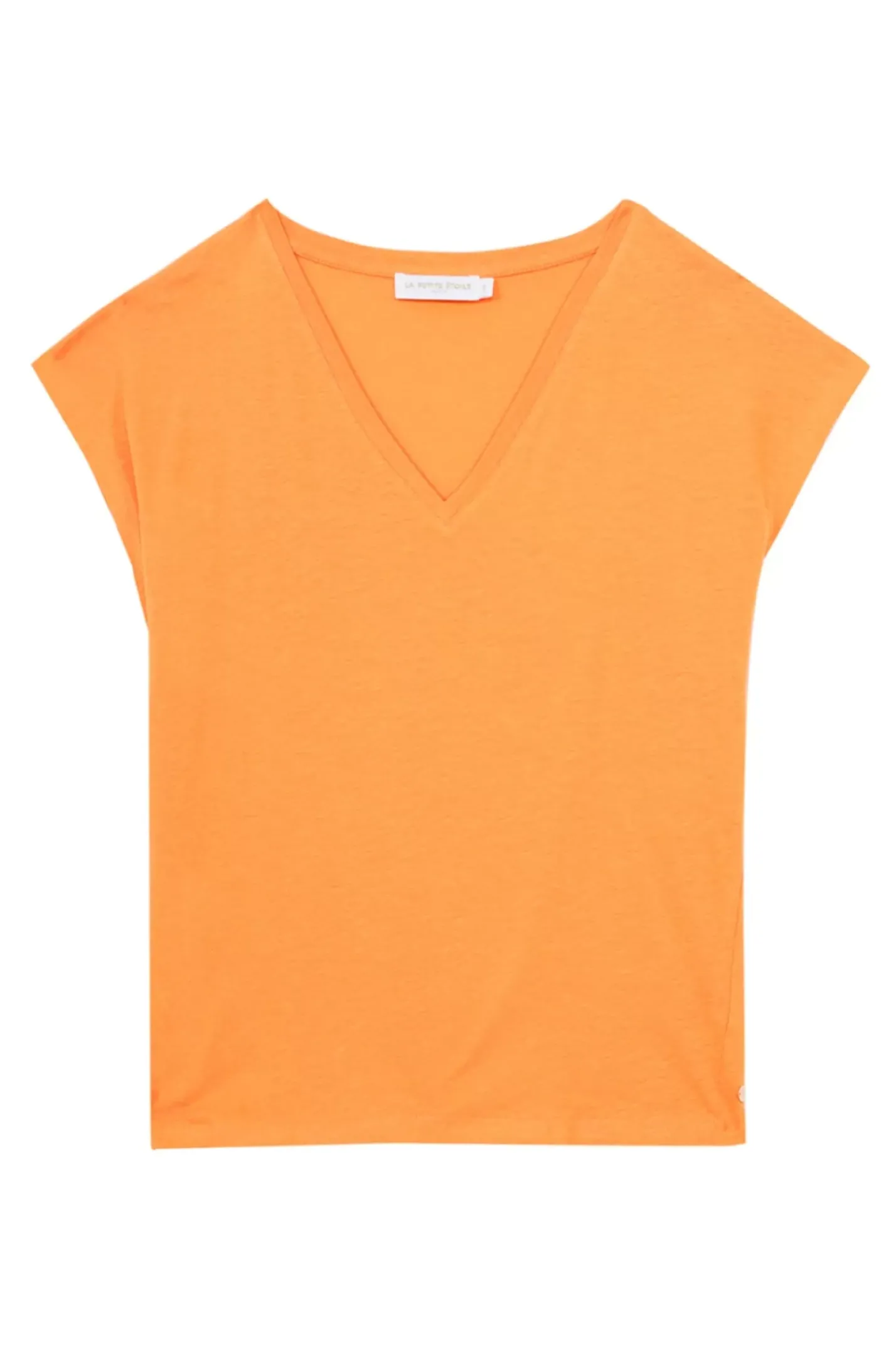 LA PETITE ÉTOILE Tops|T-Shirt Safia Orange