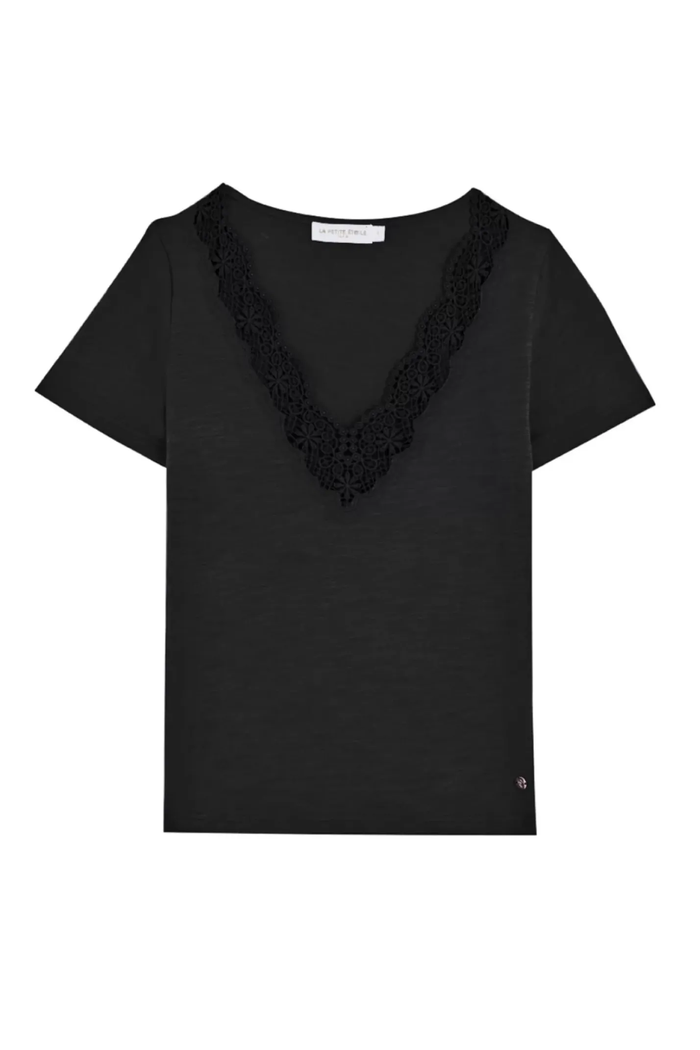LA PETITE ÉTOILE Tops|T-Shirt Talsmo Noir