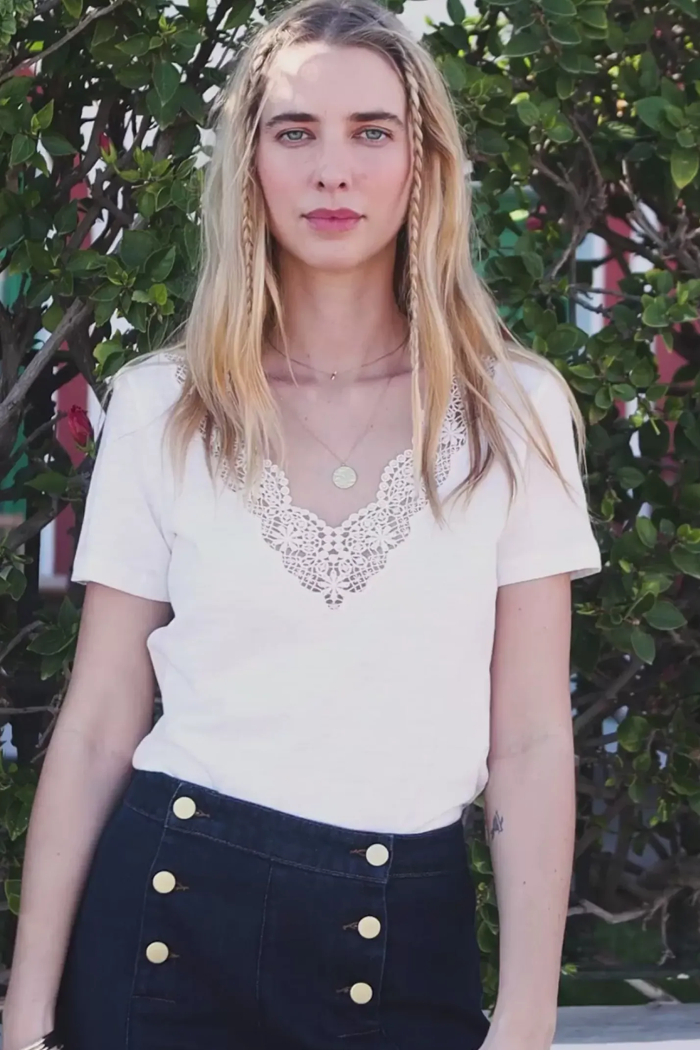LA PETITE ÉTOILE Tops|T-Shirt Talsmo Blanc