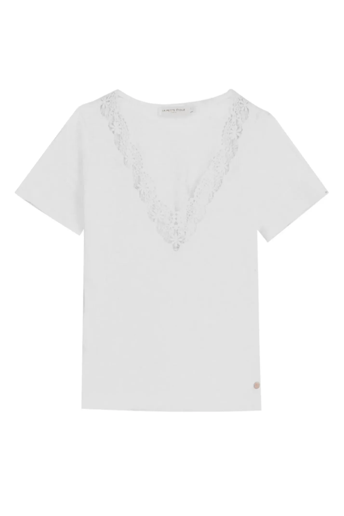 LA PETITE ÉTOILE Tops|T-Shirt Talsmo Blanc