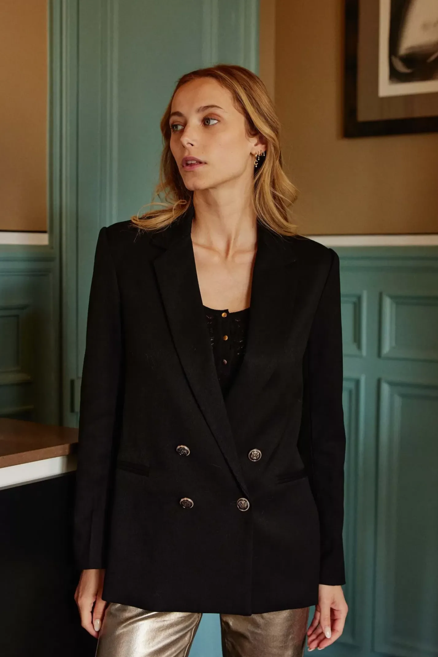 LA PETITE ÉTOILE Manteaux & Vestes|Veste Kyra Noir